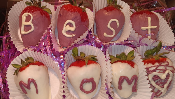 Mother's Day Chocolate Covered Strawberries
