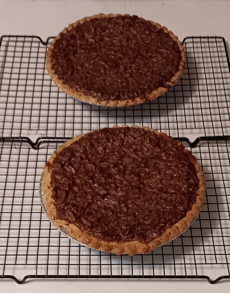 Pecan pie, deep dish